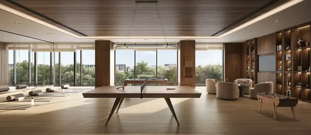 Eldeco Camelot games room with table tennis