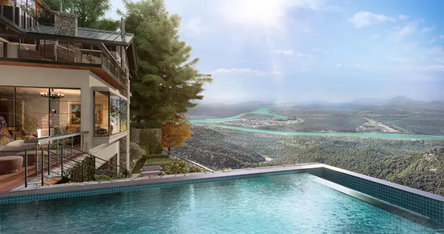 Terra Grande Rishikesh Hills Rossa Estate villa with pool over the Ganga valley (artist's impression)